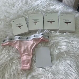 ALO Yoga Pink Bikini Bottom